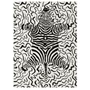 Kép 1/8 - Wilder Zebra fekete-fehér szőnyeg 160x230cm