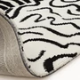 Kép 4/8 - Wilder Zebra fekete-fehér szőnyeg 160x230cm